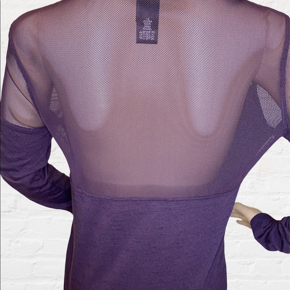 Victoria's Secret Sport VSX Mesh Panel Athletic Active Top Shirt Size Small VGC - Picture 4 of 5
